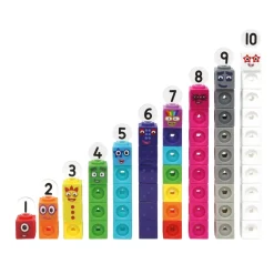Juego mathlink cubes numberblocks 1-10 activity set · Learning Resources