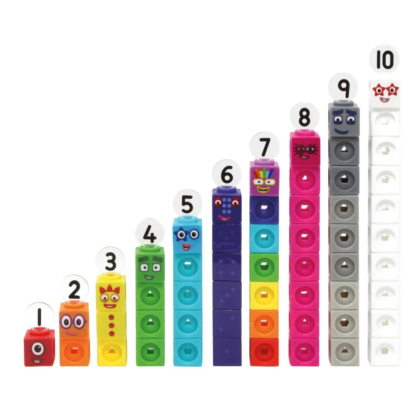 Juego mathlink cubes numberblocks 1-10 activity set · Learning Resources