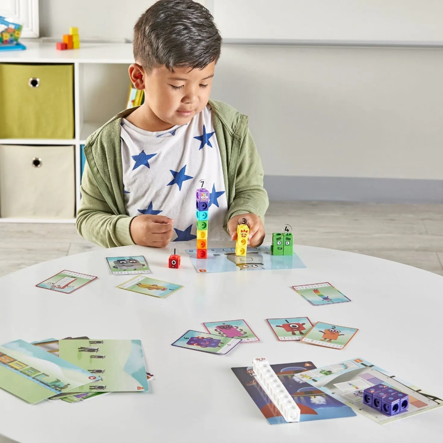 Juego mathlink cubes numberblocks 1-10 activity set · Learning Resources