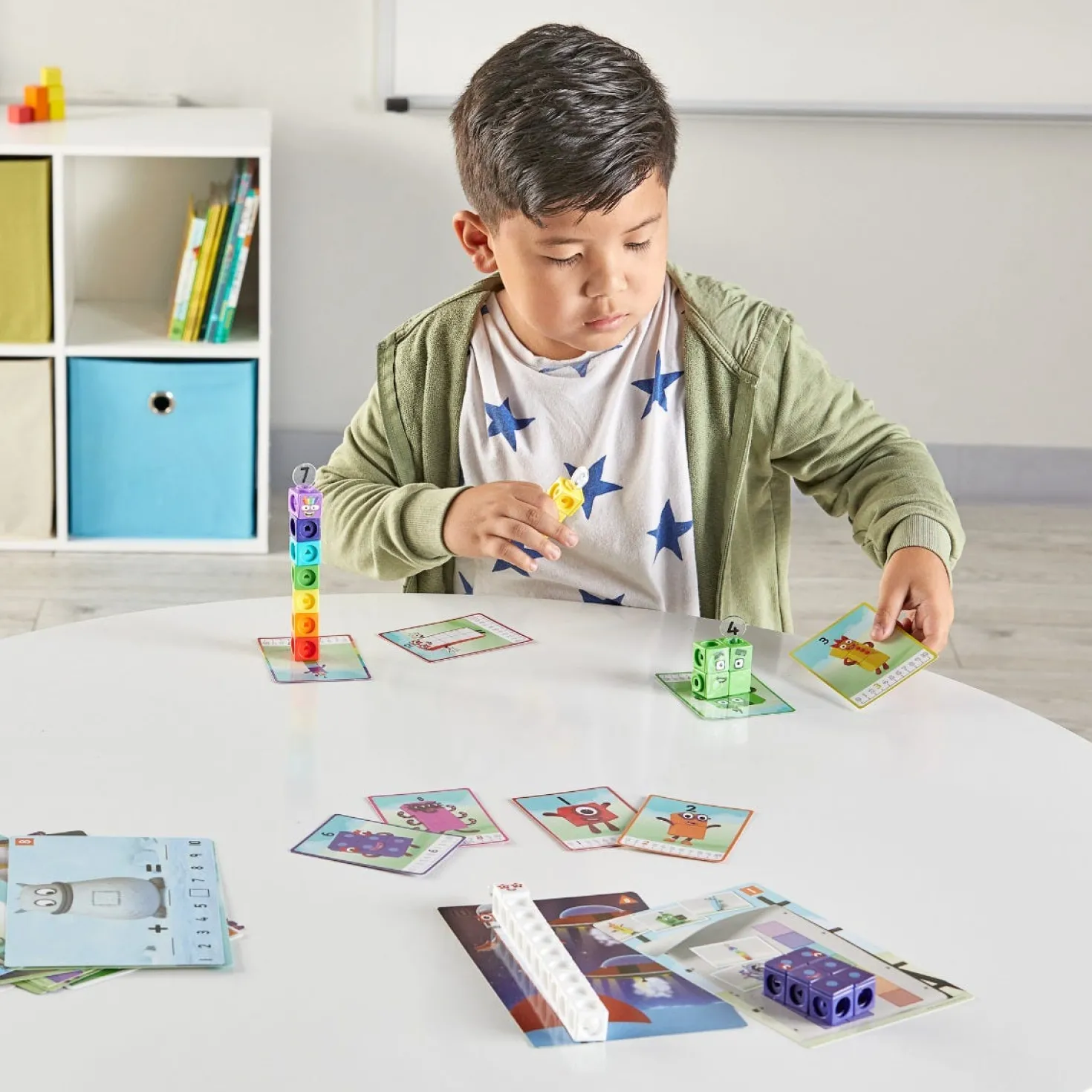 Juego mathlink cubes numberblocks 1-10 activity set · Learning Resources