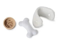 Jules el perro y su cesta · Lilliputiens