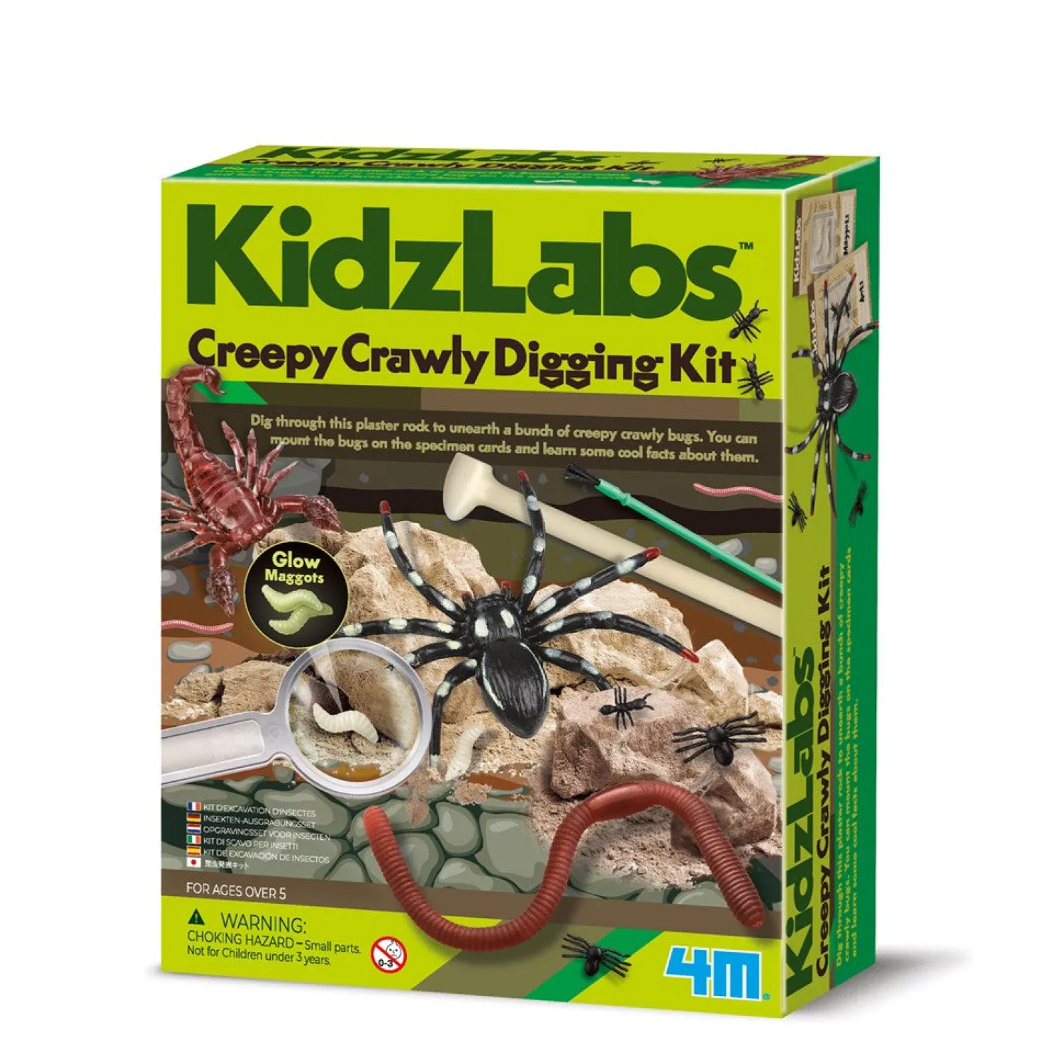 KidzLabs Excavación de Insectos · 4M