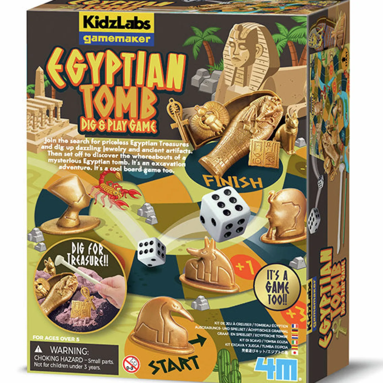 KidzLabs Juego Tumba Egipcia · 4M