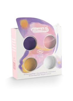 Kit 4 colores pintura de cara Butterfly · Namaki