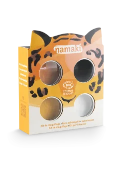 Kit 4 colores pintura de cara Tiger · Namaki