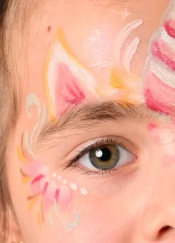Kit 4 colores pintura de cara Unicornio · Namaki