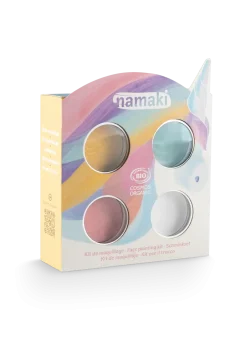 Kit 4 colores pintura de cara Unicornio · Namaki