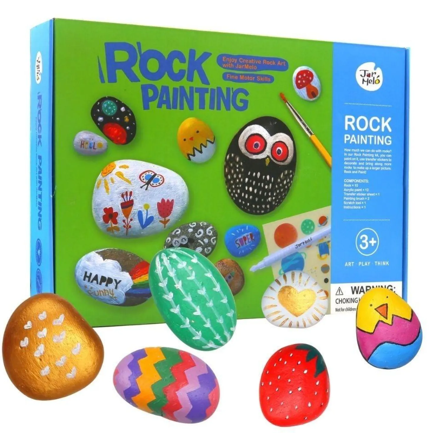 Kit Creativo Rock Painting · Jarmelo