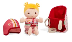 Lena muñeca y asiento de bicicleta · Lilliputiens