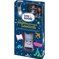 Lese Buddy Gris purpurina · Moses