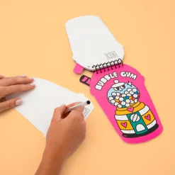 Libreta de pegatinas numeradas Bubble Tea · Omy