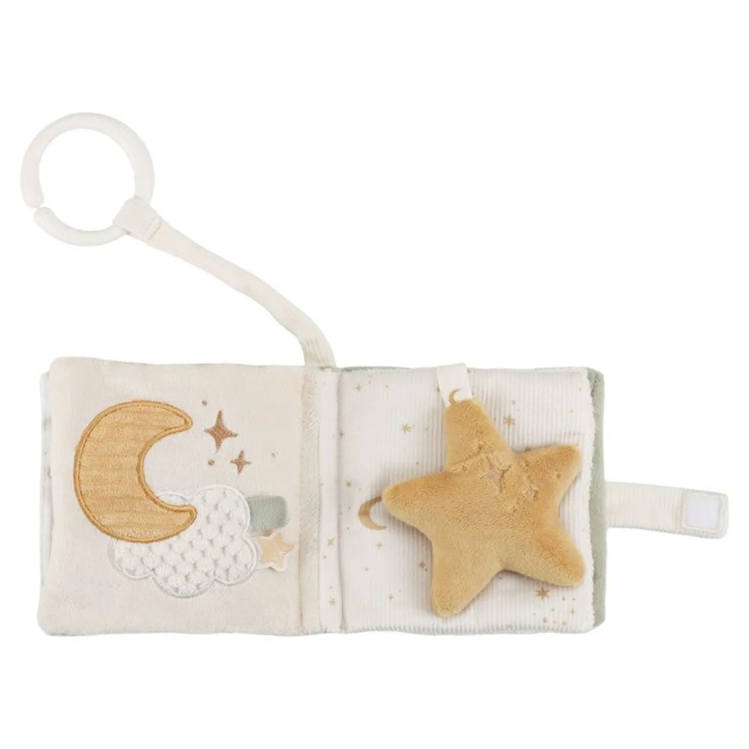 Librito Blando Actividades anilla Newborn Naturals · Little Dutch