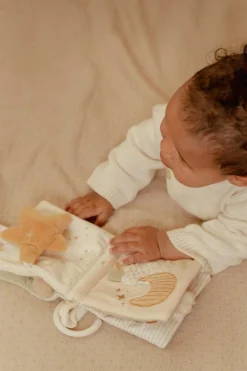Librito Blando Actividades anilla Newborn Naturals · Little Dutch