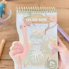 Libro colorear espiral flamenco · Little Dutch