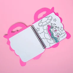 Libro con pinturas y pegatinas Unicornio · OMY