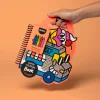 Libro con pinturas y pegatinas Yummi · OMY