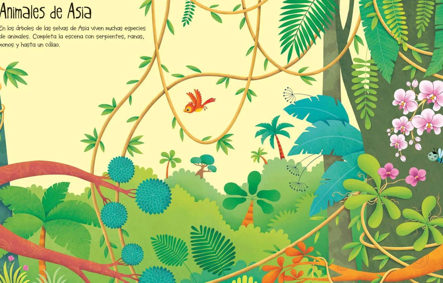 Libro de pegatinas · La Selva