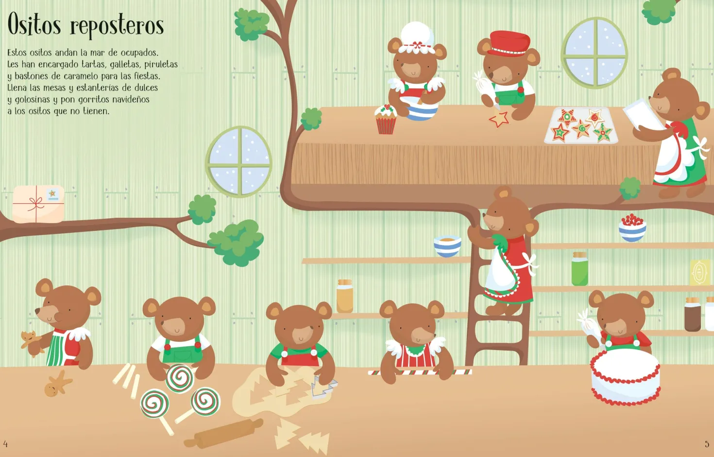 Libro de pegatinas · ¡Ya casi es Navidad!