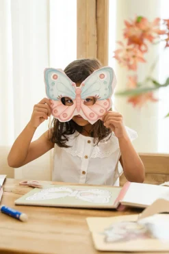 Libro de recortar y pintar máscaras · Little Dutch