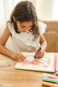 Libro de recortar y pintar máscaras · Little Dutch