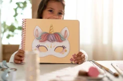 Libro de recortar y pintar máscaras · Little Dutch