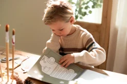 Libro de recortar y pintar vehiculos · Little Dutch