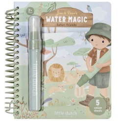 Libro Mágico al agua Safari Jim · Little Dutch