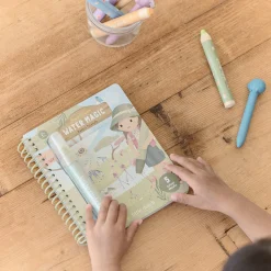 Libro Mágico al agua Safari Rosa · Little Dutch