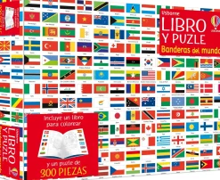 Libro Puzzle Banderas del Mundo
