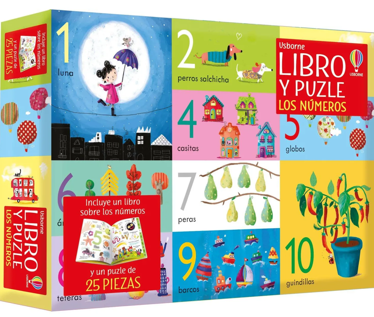 Libro Puzzle · Los números