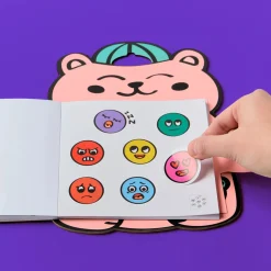 Libro stickers Montessory Emociones · Omy