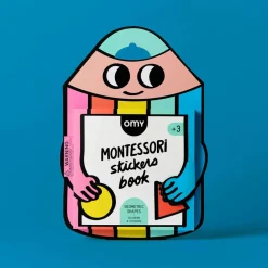 Libro stickers Montessory Formas Geométricas · Omy