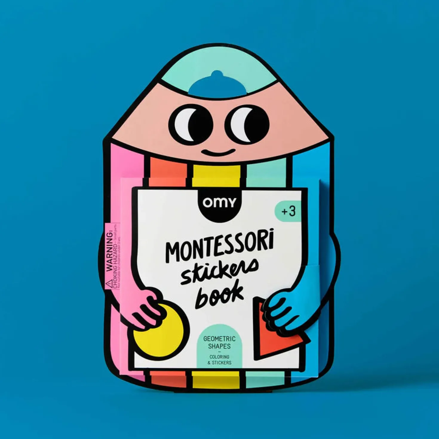 Libro stickers Montessory Formas Geométricas · Omy