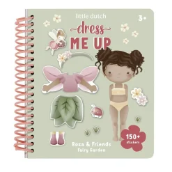 Libro viste a Rosa Fairy Garden · Little Dutch