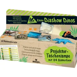 Linterna diapositivas Dinos · Moses