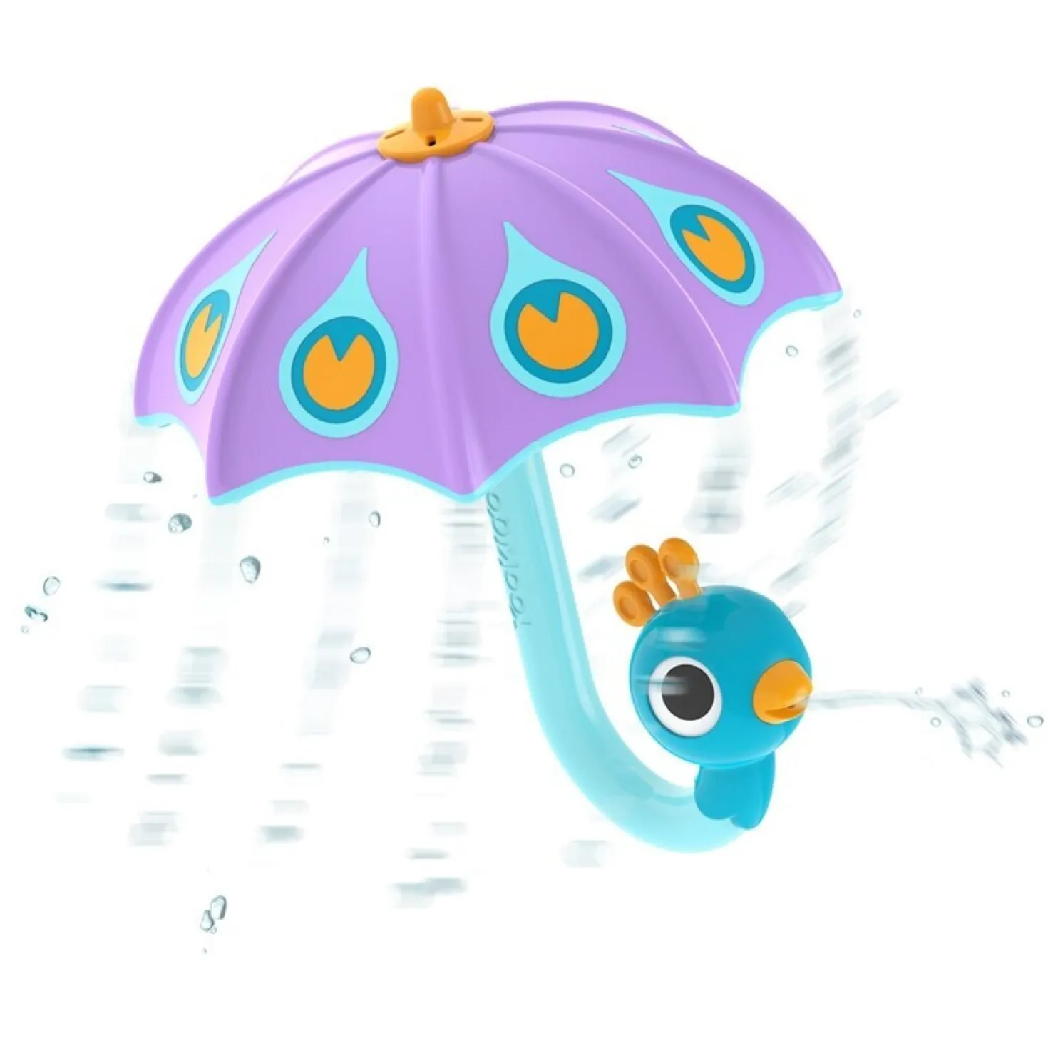 Lluvia en la bañera Lila · Yookidoo