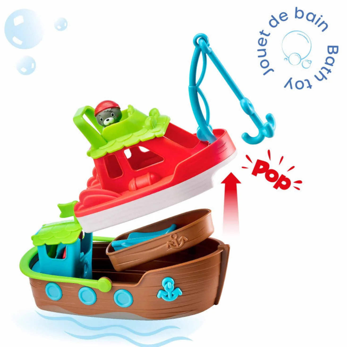 Los 3 barcos apilables · Klorofil