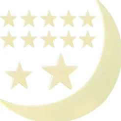 Luna y Estrellas Brillantes en la Oscuridad · 4M