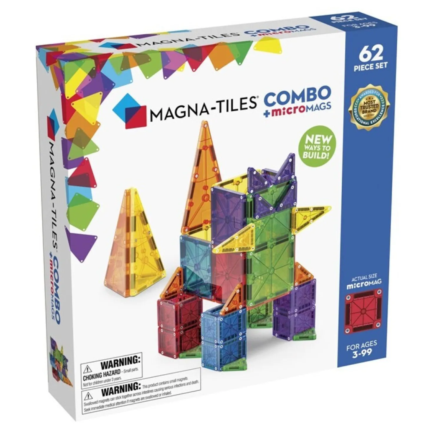 Magna-T Combo + MicroMags Set 62 piezas