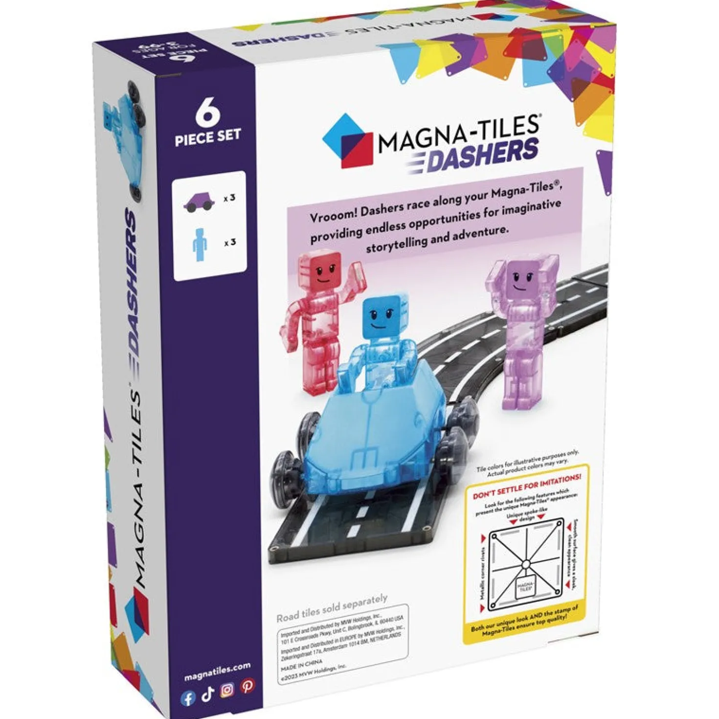 Magna-T Dashers Set 6 pcs