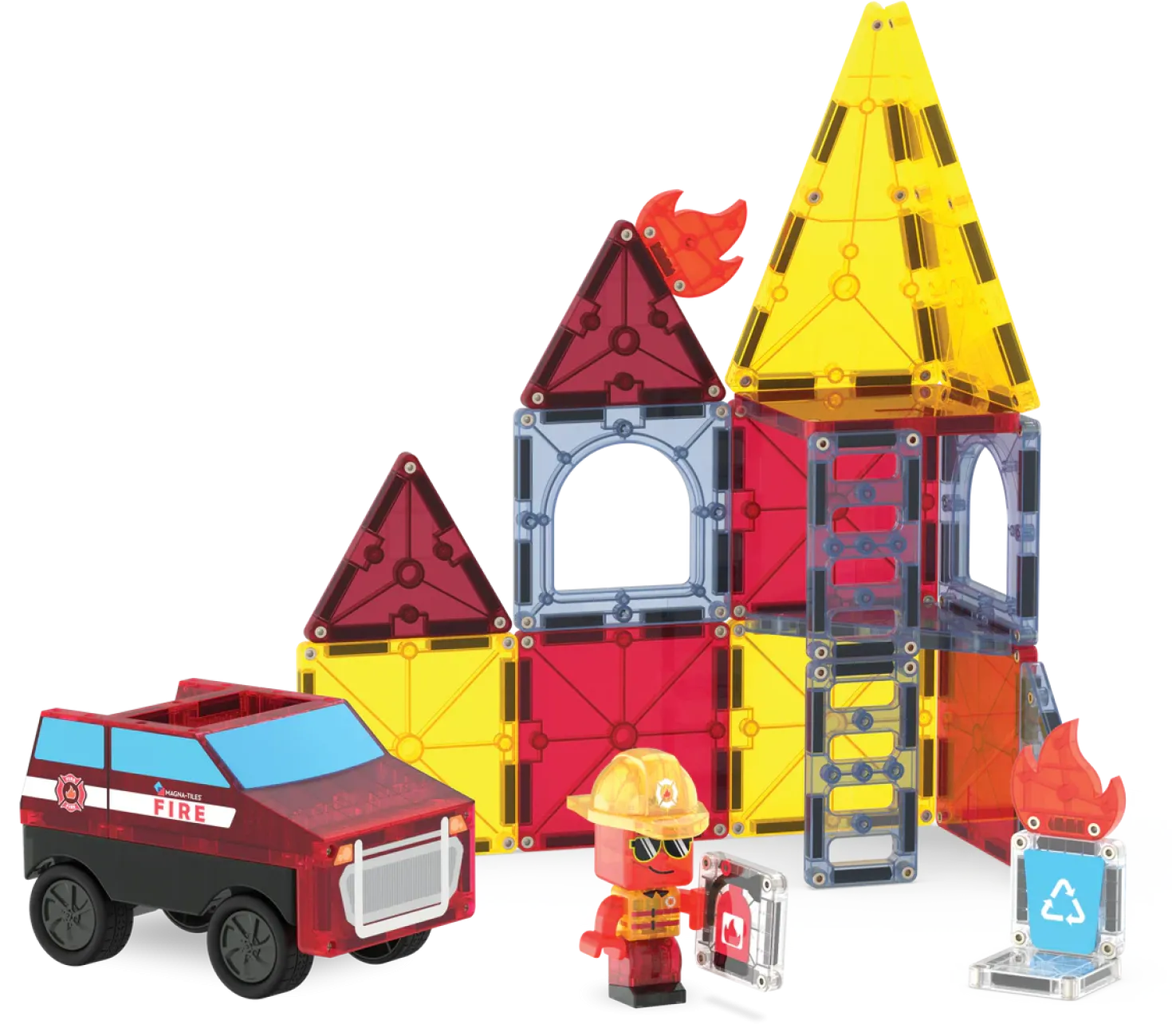 Magna-T Fire Rescue 27 piezas