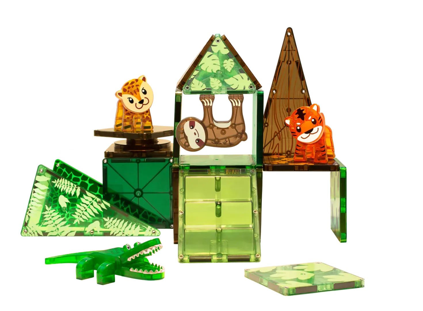 Magna-T Jungle Animals Set 25 piezas