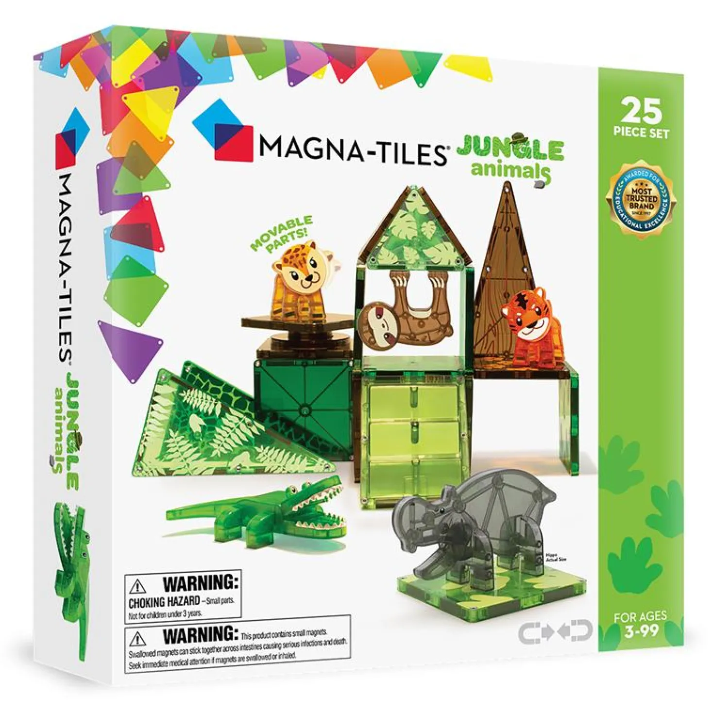 Magna-T Jungle Animals Set 25 piezas