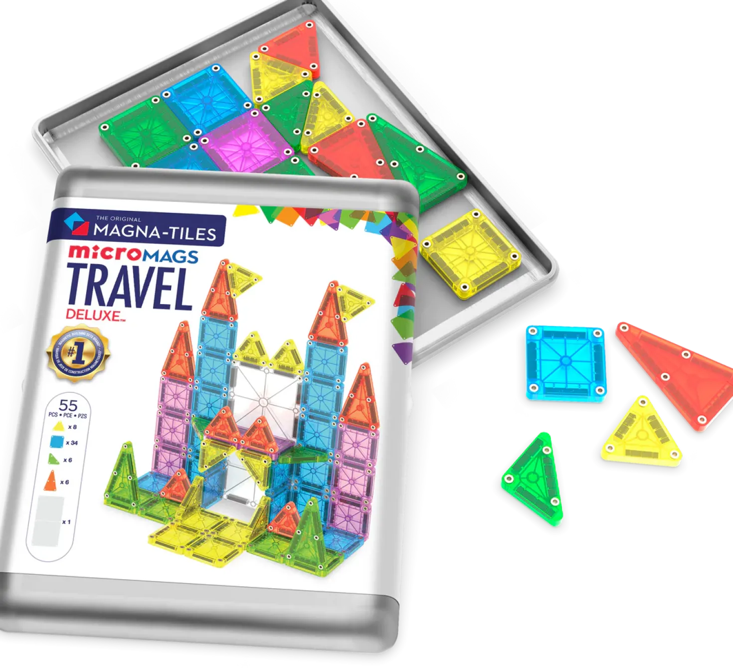 Magna-T MicroMags Travel Set Luxe 55 piezas