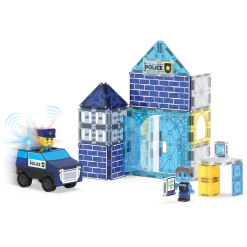 Magna-T Police Station Set 35 piezas