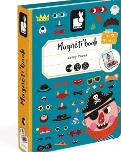 Magneti'Book Crazy Faces Chicos· Janod