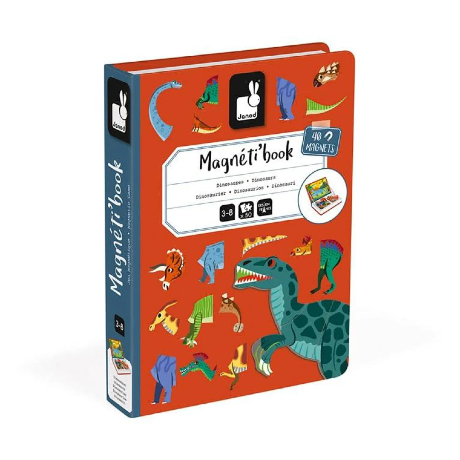 Magneti'Book Dinosaurios · Janod