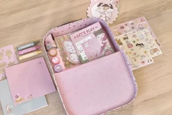 Maleta de creatividad Rosa Fairy Garden · Little Dutch