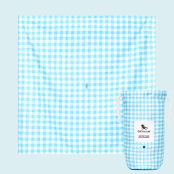 Manta Picnic Dock&Bay Blueberry Vichy (2 tamaños)