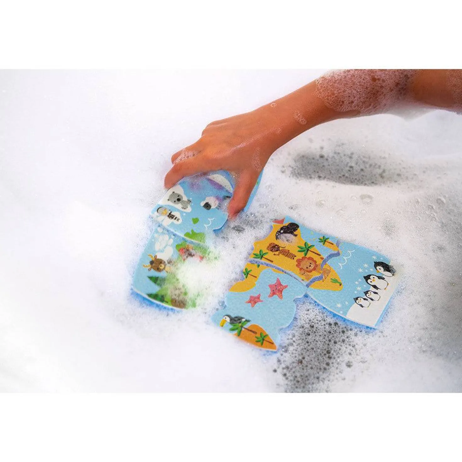 Mapa del Mundo de Baño